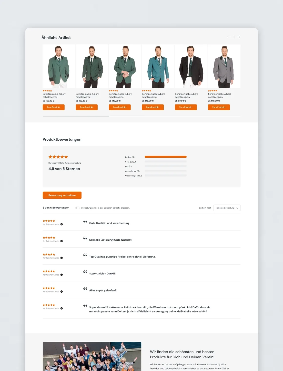 Shop-Relaunch Vereinsbedarf Deitert