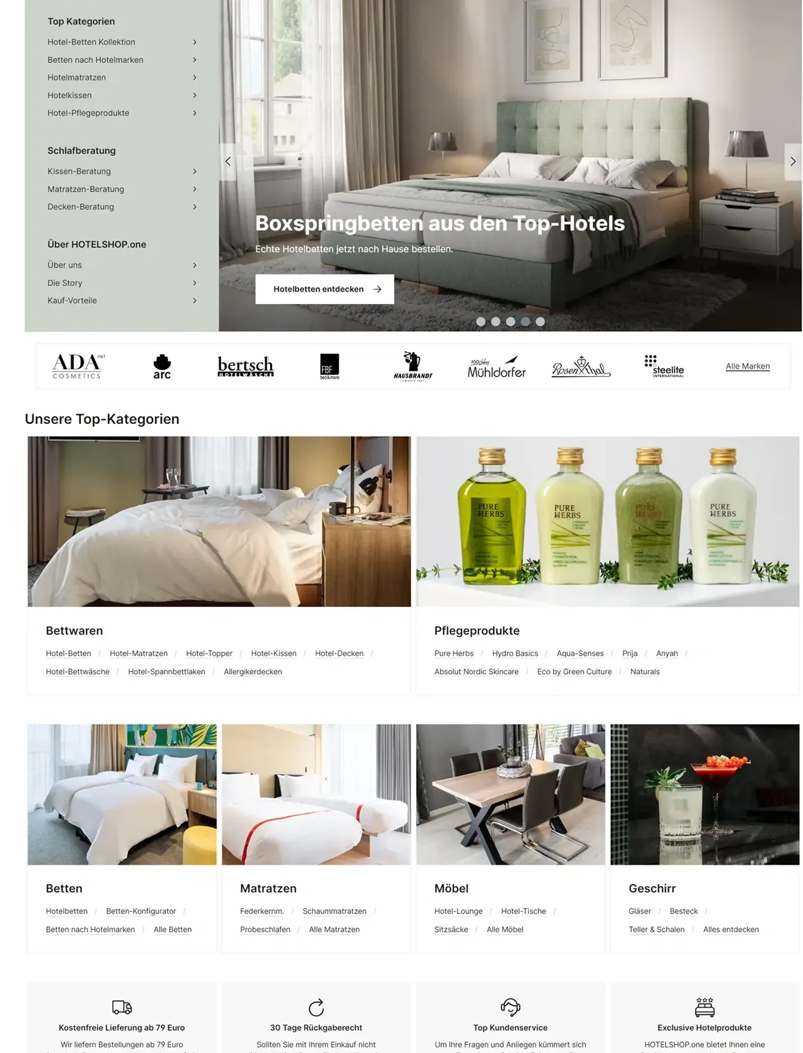 Case Hotelshop.one