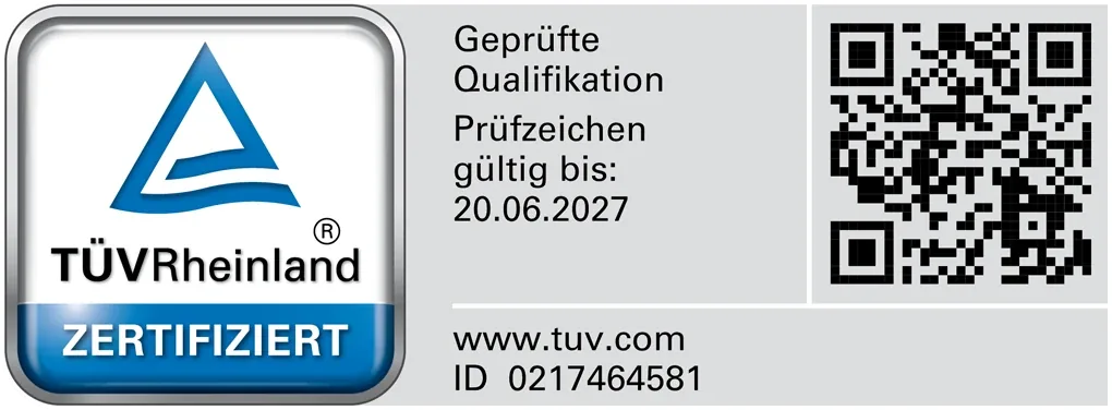 JANGER TÜV Rheinland
