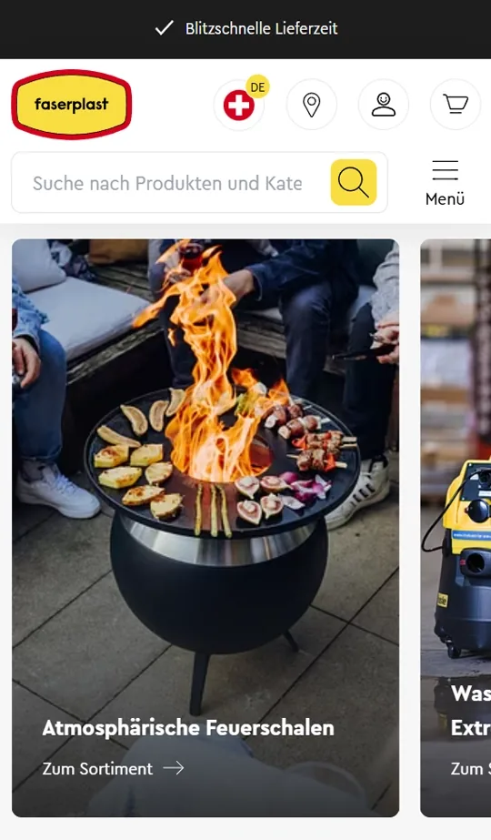 Faserplast Online-Shop