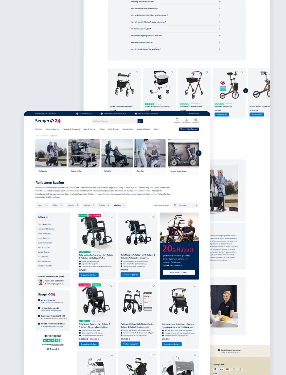 Seeger24: Vom veralteten Shop zur modernen Mobile-First-Plattform
